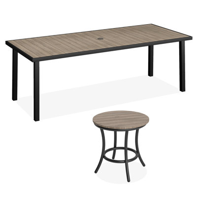 Loddon Aluminum Outdoor Patio Dining Table