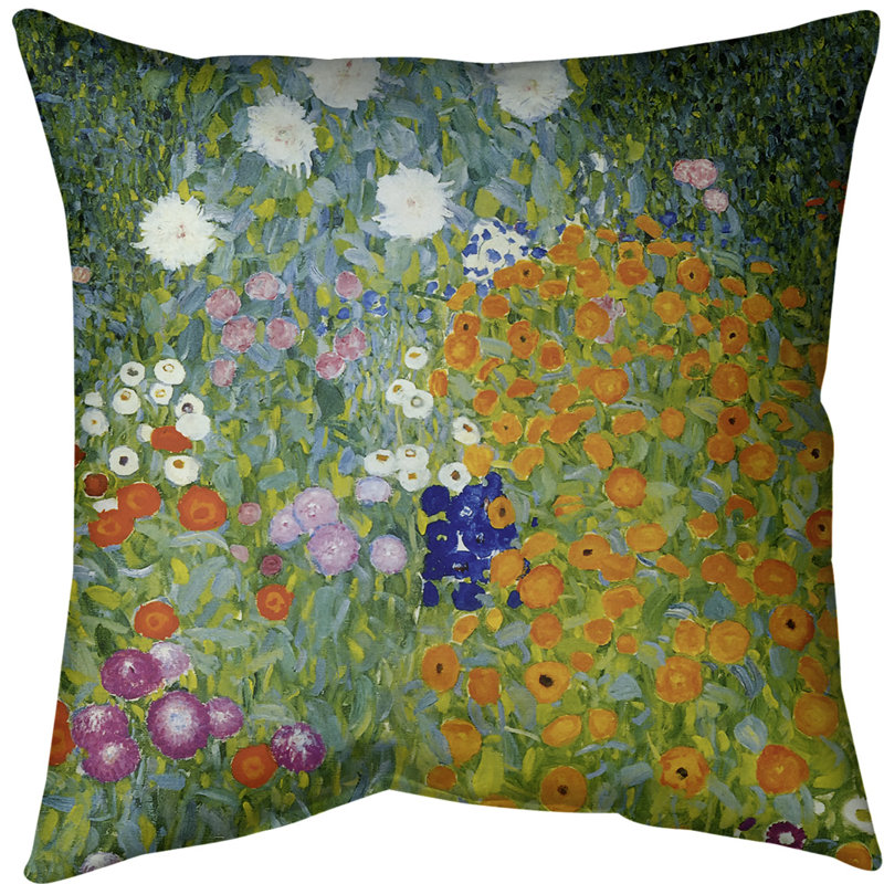Coussin euro blumengarten, Polyester sergé