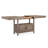 Radimir Extendable Pine Solid Wood Base Dining Table-124199501