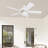 Belmar 52'' Ceiling Fan with LED Light-1106987176