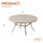 53" Patio Roud Metal Dining Table-963704287