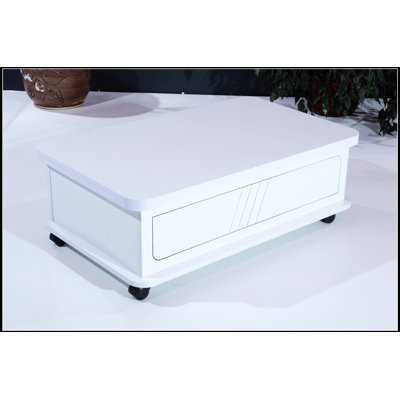 Table basse Rio Smart pour le salon, hauteur réglable et design polyvalent