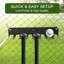 Support mural pour battes de baseball, robuste, en acier, pouvant contenir 16 battes de baseball ou de softball, pour abri, garage ou maison.