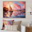 «Clouds Whimsical Wanderers - Nautical & Beach», reproductions d'art mural-1852739701-1852739706