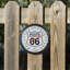 Thermomètre à cadran rond La Crosse Route66