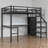 Metal Loft Bed With Built-In-Desk And Charging Station-1209882138-1209882137