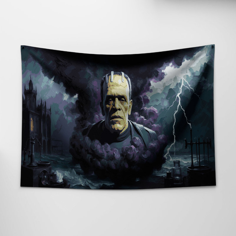 Tapisserie murale Halloween Halloween Frankenstein, 26 po x 36 po