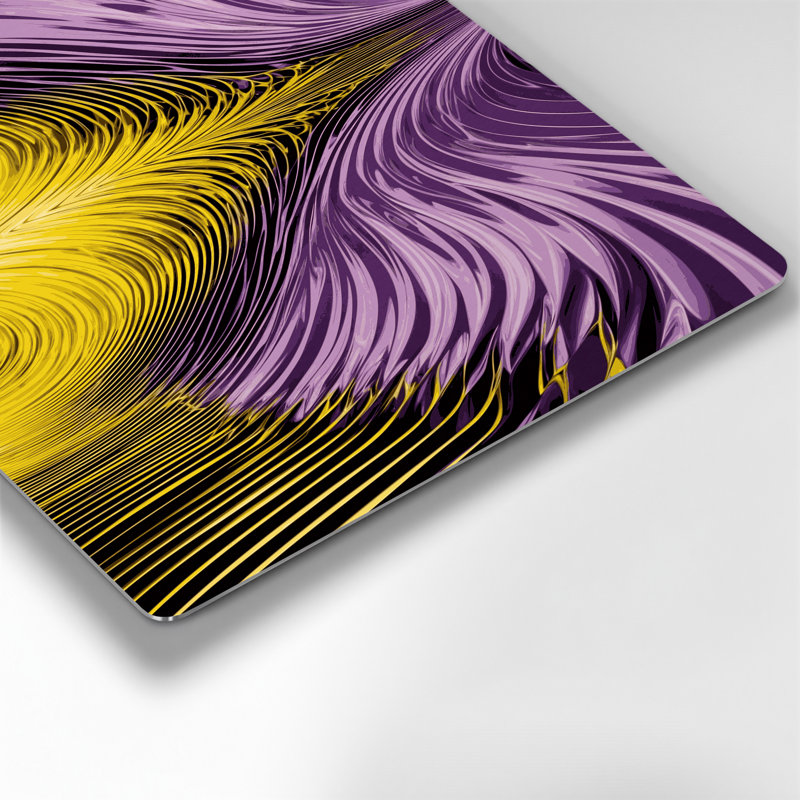 Art mural Op mauve 63