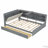 Wood Storage platform bed-680726141