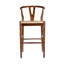 Tabouret de bar Cera, assise en corde tissée à la main, brun cappuccino-109521429-109521428