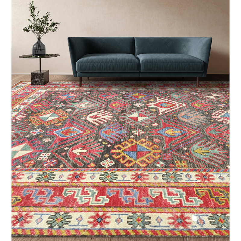 Wool Oriental Area Rug, Rectangle 10' x 14'