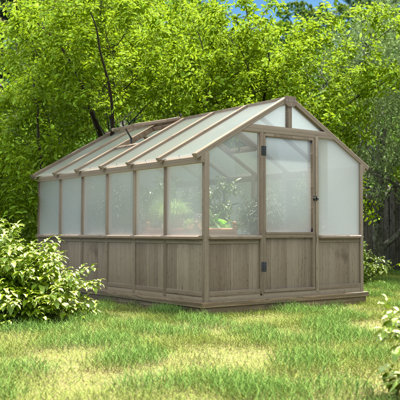 Wooden Polycarbonate Greenhouse