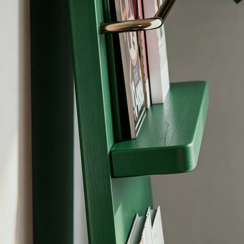Bibliothèque standard Green Green, H 43,31 po, Vert