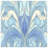 Blue Abstract Pattern Quilted Bedspread All Sizes-128003192