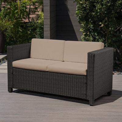 Arville Loveseat with Cushions,Patio Sofa,Love Seat,Couch