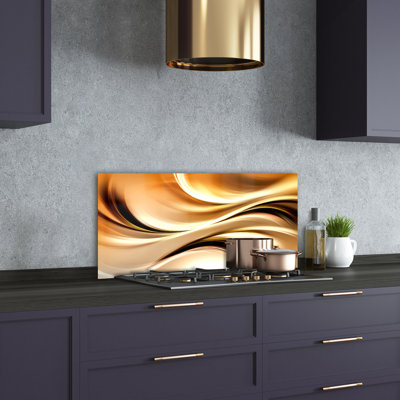 50cm W x 100cm L Glass Peel and Stick Panel