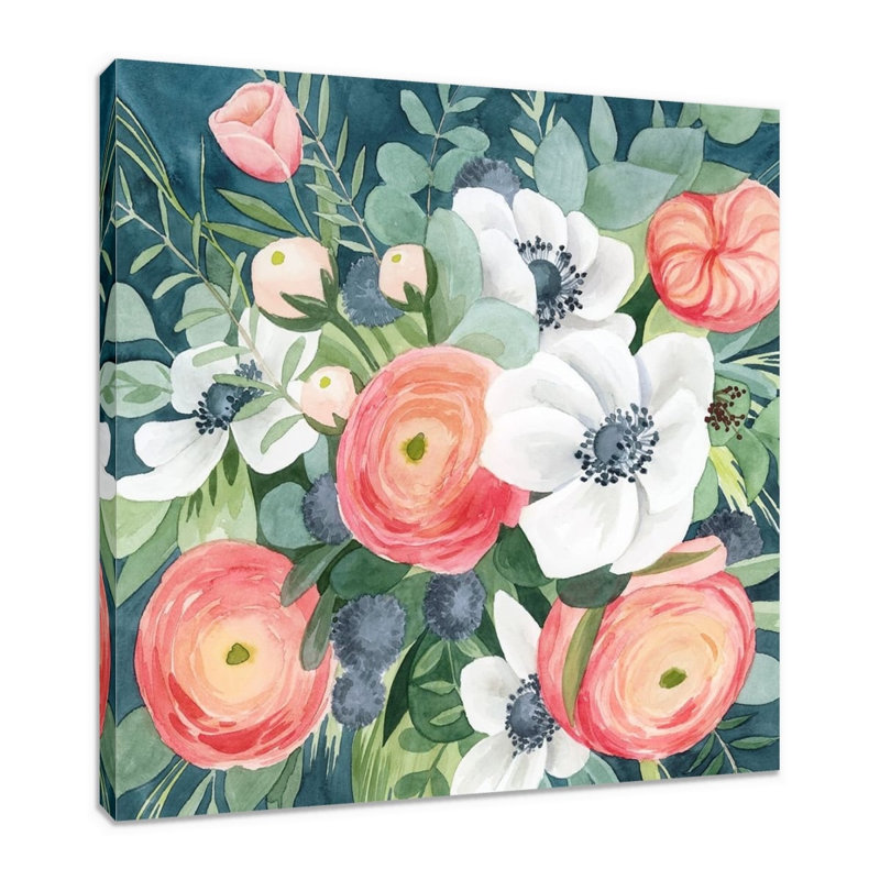 «Bamboo and Bloom» par Ancilotti Claudia, reproduction sur toile