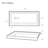 Voltaire 60" x 36" Acrylic White, Single-Threshold, Left-Hand Drain, Shower Base-34139845-53309561