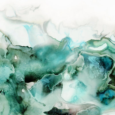«Mint Bubbles I» par PI Studio - reproduction sur toile