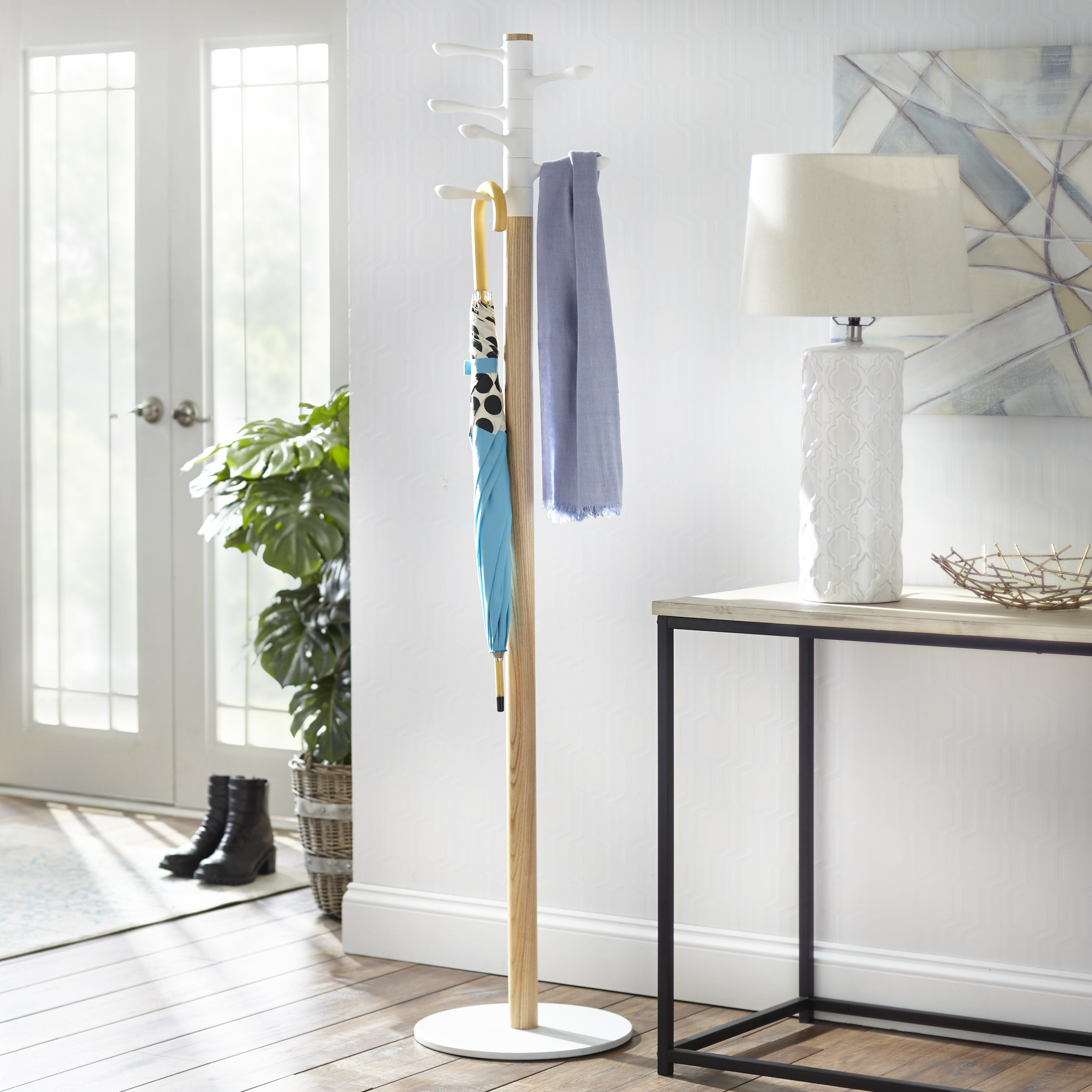 Ivy Bronx Paislee Freestanding Coat Rack Wayfair