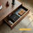 Modern simple rectangular solid wood coffee table-108344939