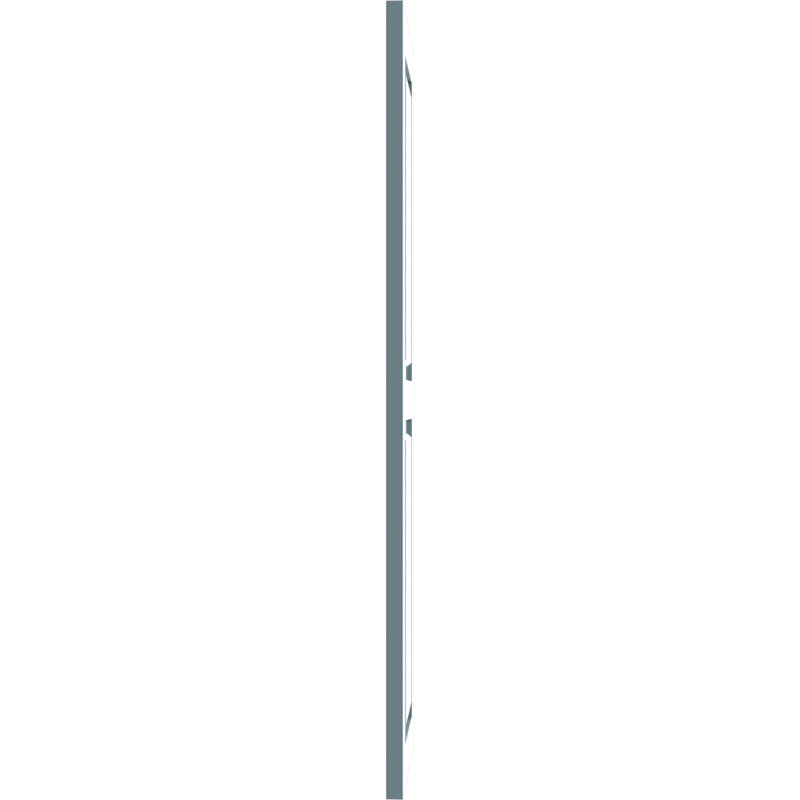 Volets en PVC True Fit, Bleu paisible, 15", 62"