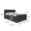 Falkner Pocket Spring Mattress Divan Bed Set-1526952075-1526952073