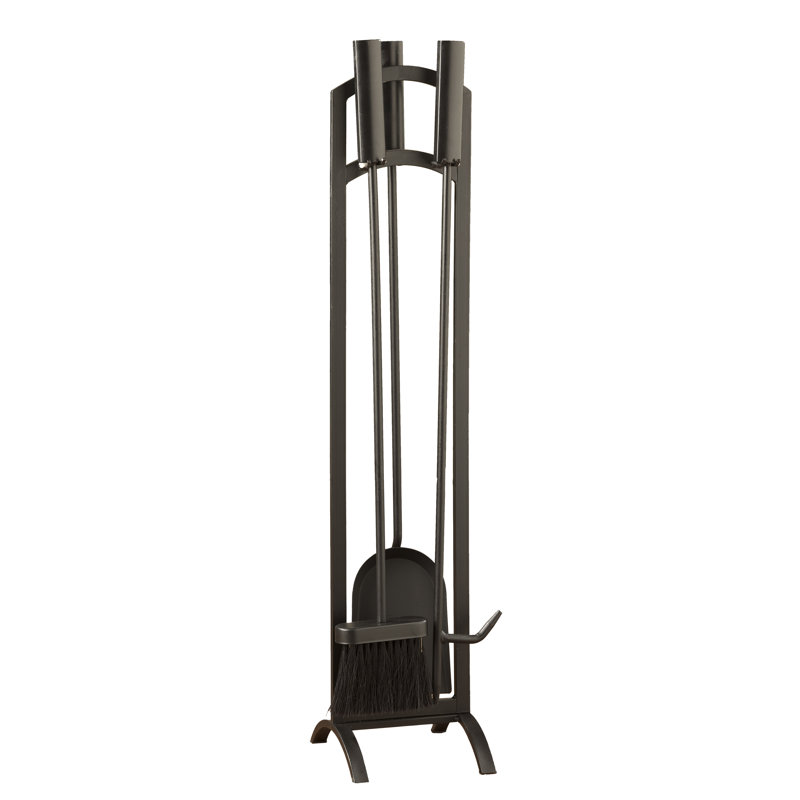 Steel Fireplace Tool Set