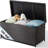 Bme 51.75'' W 136 Gallons Water Resistant Wicker Deck Box in Brown