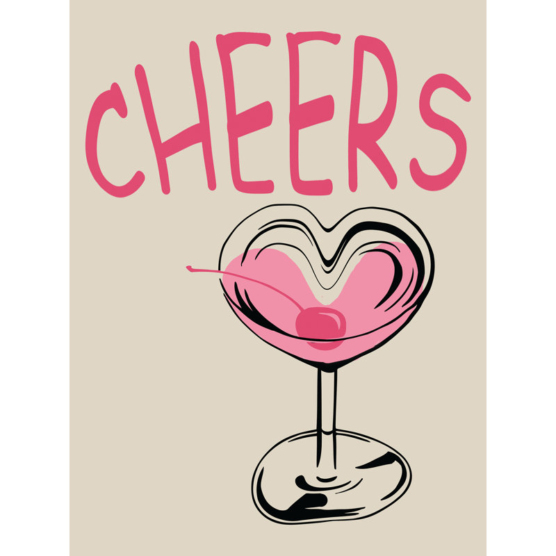 Cheers to Love 18x24