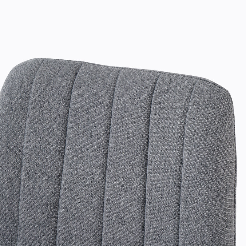 Chaise d'appoint Jenan, Gris foncé