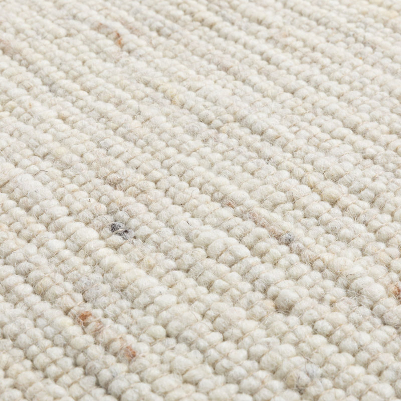 Despain Wool Hand Woven Area Rug, Rectangle 200 x 290cm, Beige