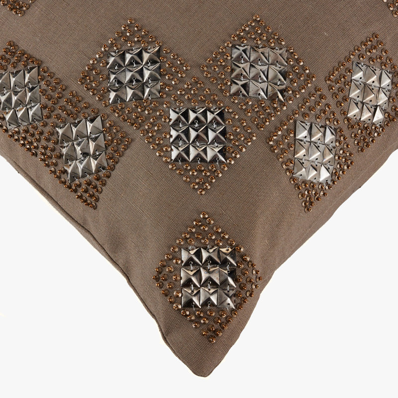 Alloy Linen Blend Throw Square Pillow Cover & Insert