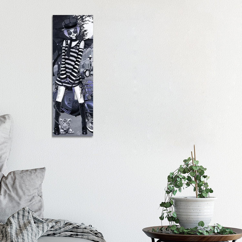 Misty by Myka Jelina - Wrapped Canvas Panoramic Gallery-Wrapped Canvas Giclée