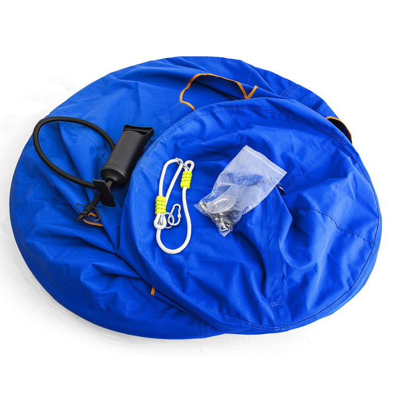 Double hamac de camping, Bleu