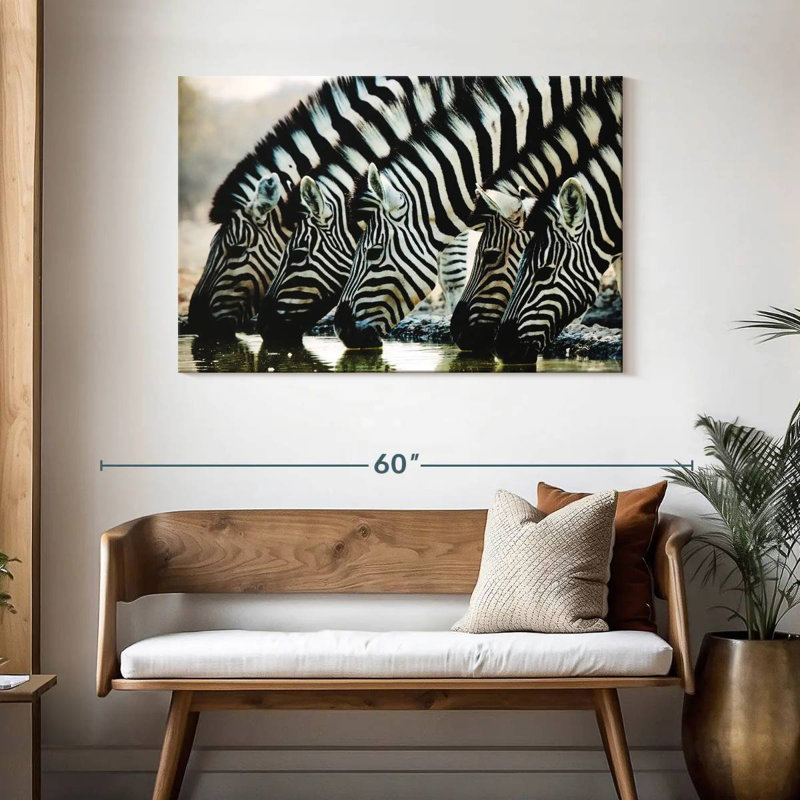 Brampt Scheveningen Zebras, 30" H x 45" W