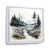 Cadre flottant blanc