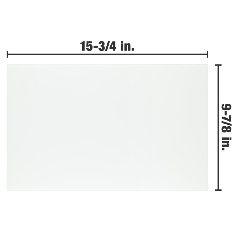 More 10" x 16" Ceramic Subway Wall Tile