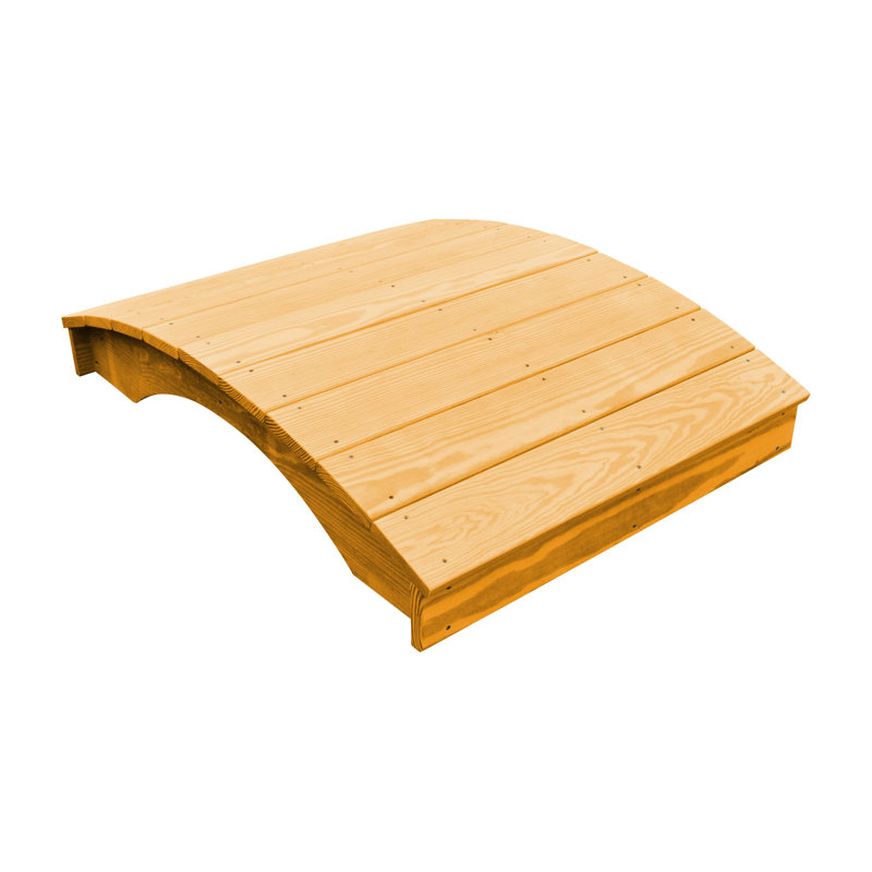 Plank Garden Bridge, Naturel, H 10 po x l 48 po x P 36 po