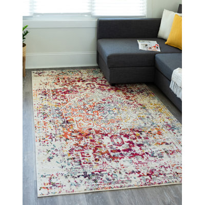 Round Oriental Area Rug