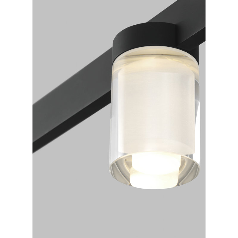 Esfera 6 - Light LED Pendant, Nightshade Black