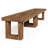 86.6-inch Dining Table for 8-10,  Farmhouse Rectangle Kitchen Table
