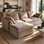 Sofa Upholstered " Linen Sectional-1168544073-1168544079