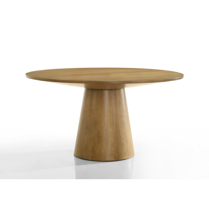 Table de salle à manger Jasper Driftwood, H 31,07 po x L 47,07 po x l 47,07 po, Bois