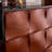 Black+Dark-brown Solid + Manufactured Wood Accent Cabinet