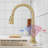 Single Handle Pull Down Sprayer Kitchen Faucet With Soap Dispenser Kitchen Sink Accessory Combo-103563043