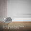 Archer 60" x 32" Alcove/Tile Soaking Bathtub-512524252-441581549