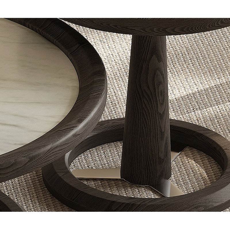 Simple Style Coffee Table with Spacious Top