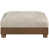 Tissu chenille taupe
