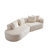 Comfortable Oversized Sectional Sofa with Plush Pillows for Relaxation-148028260